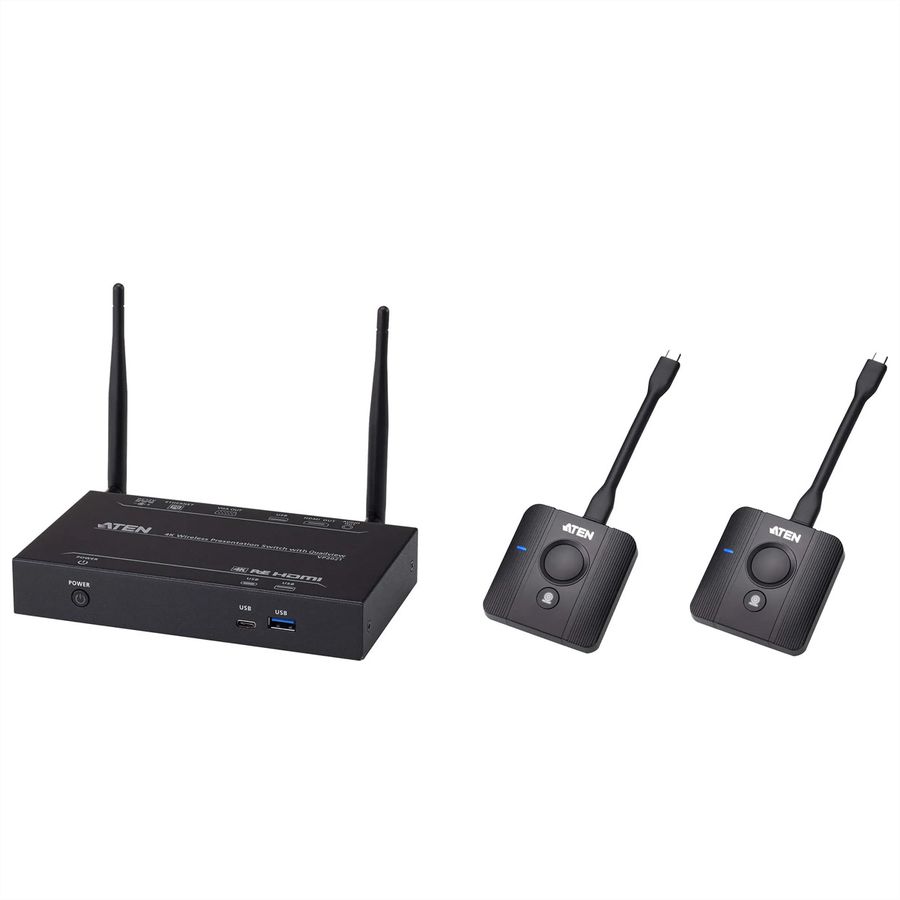 ATEN VP2021KIT 4K Wireless Präsentations Switche Quad View