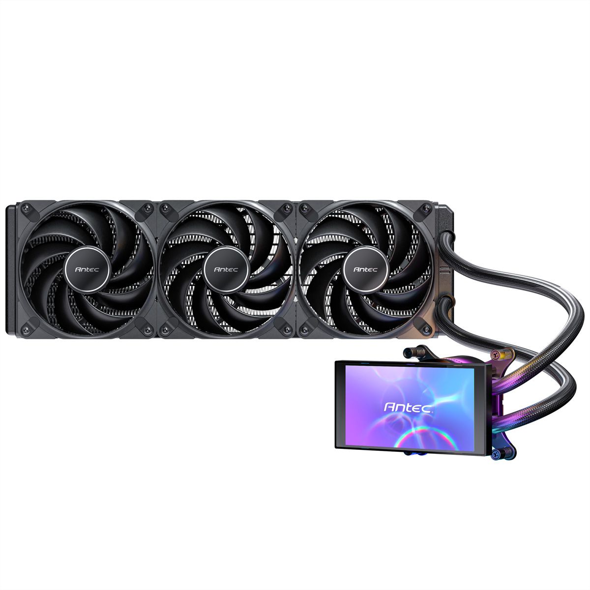 ANTEC Vortex VIEW 360 mit LCD Display, schwarz
