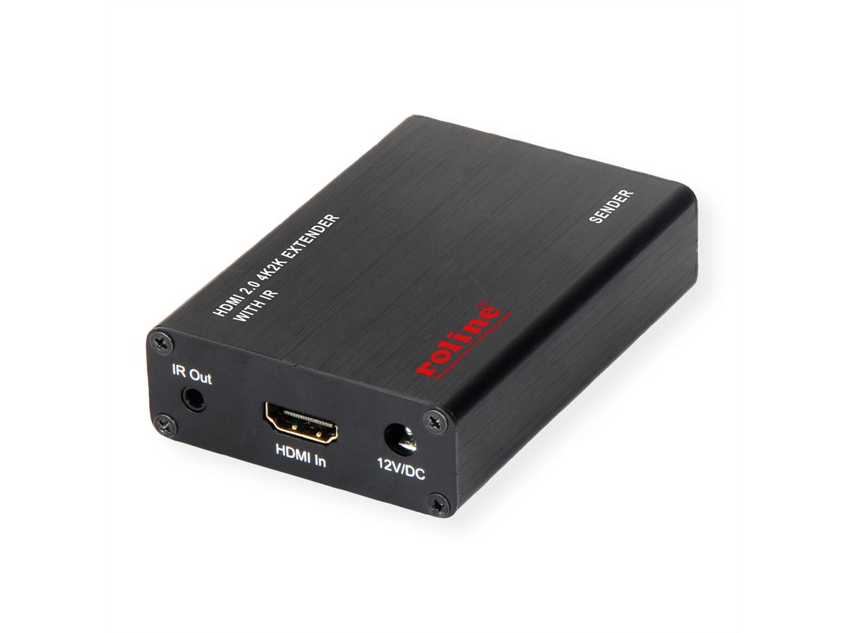 ROLINE HDMI A/V Extender über Kat.6A Kabel, 4K@60Hz, 30 m