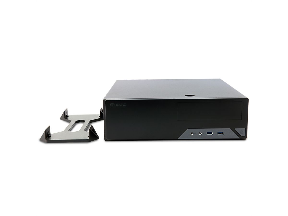 ANTEC VSK 2000 U3 Slim Desktop Black PC Gehäuse ATX, schwarz