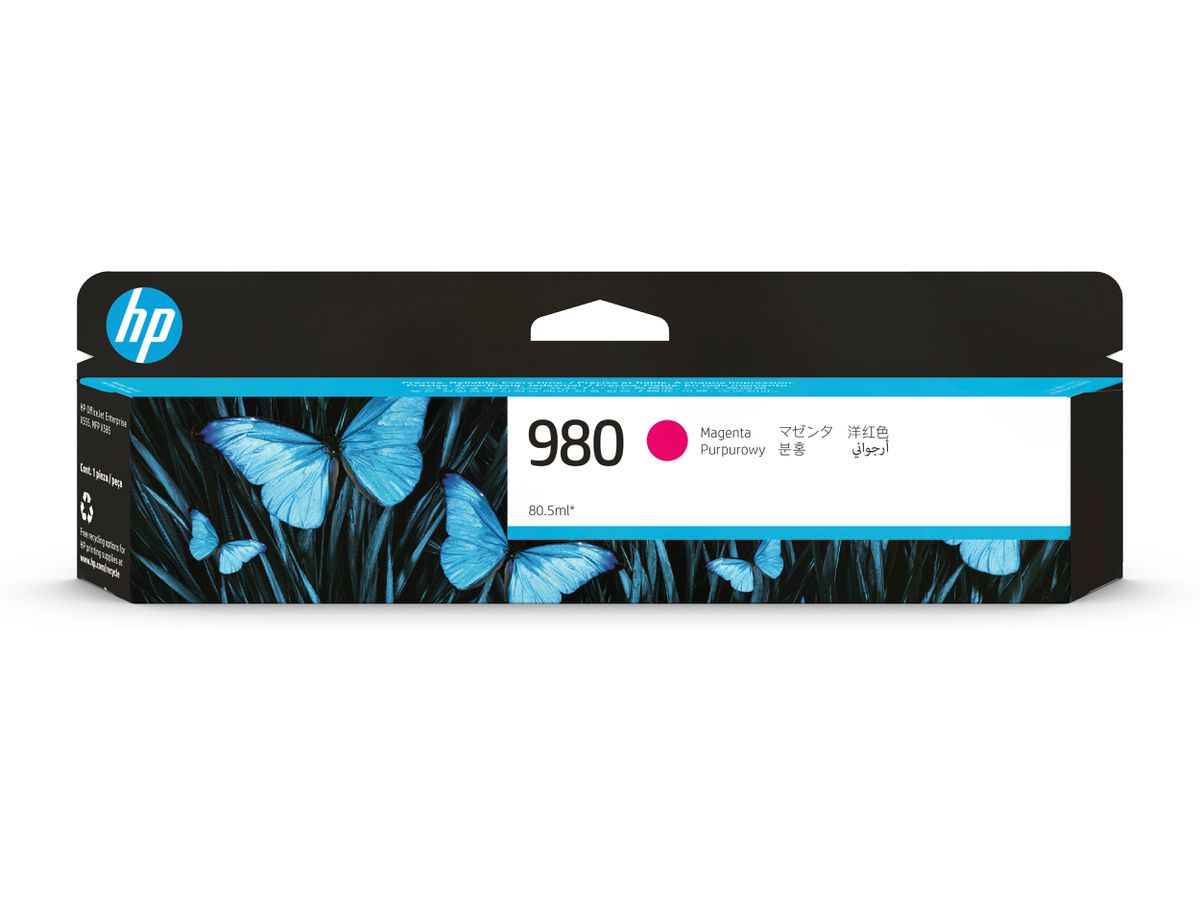 HP 980 Magenta Original Druckerpatrone