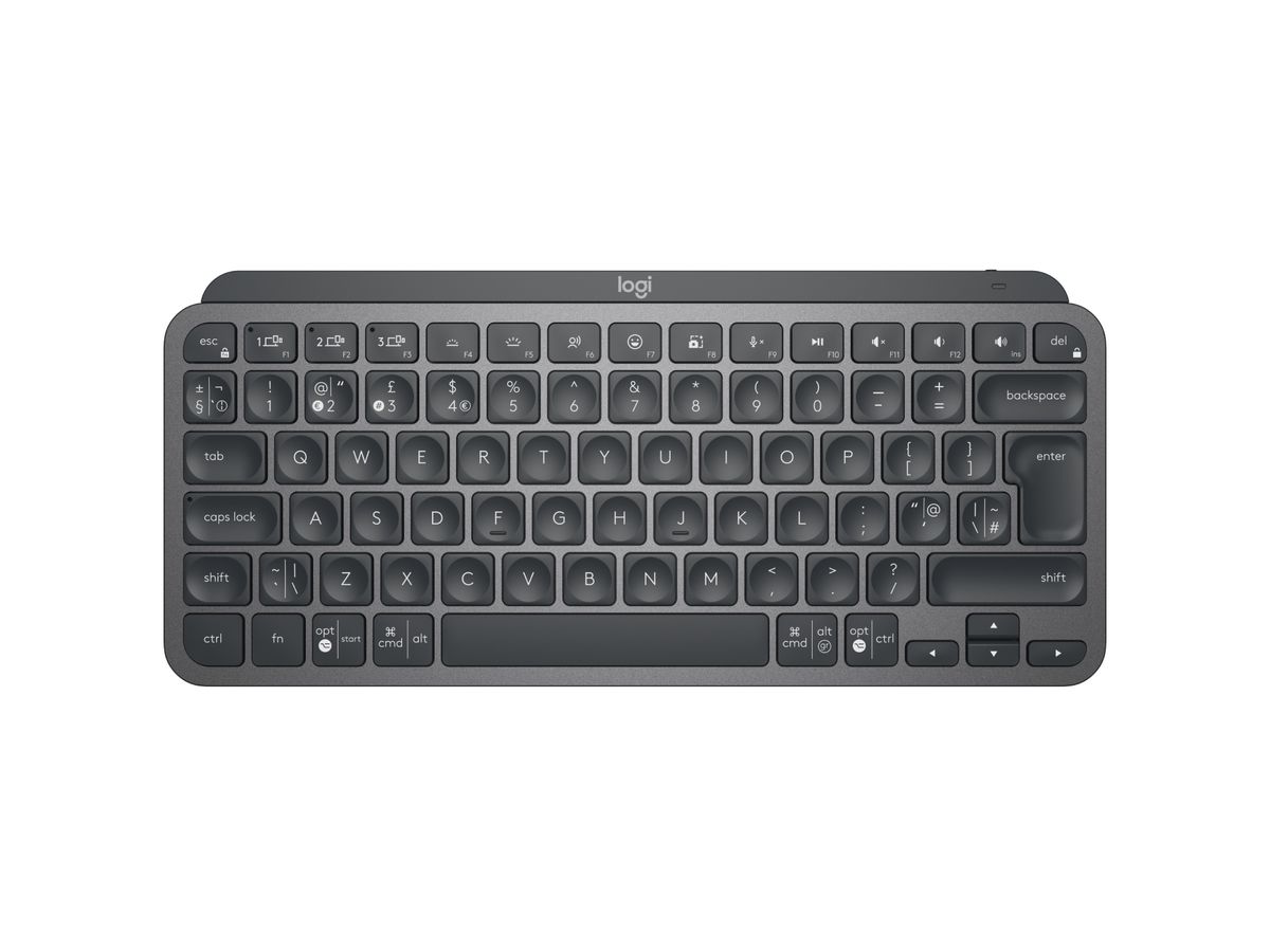 Logitech MX Keys Mini for Business Tastatur RF Wireless + Bluetooth QWERTY Englisch Graphit