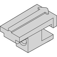 SCHROFF Rückwandhalter - NTS KAS RUECKW.HALTER 100ST