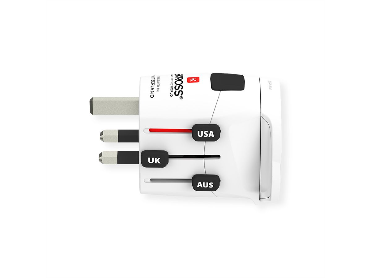 Skross PRO Light World Universal Reiseadapter, Weltweit