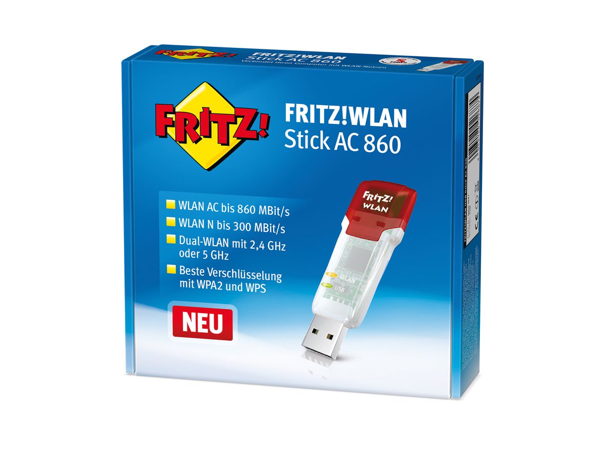 AVM FRITZ!WLAN USB Stick AC 860 Electronic Components GmbH