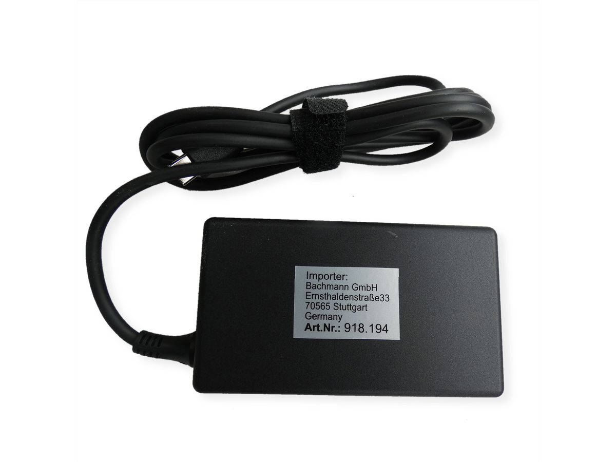 BACHMANN Charger Adapter 65W AC USB Type C