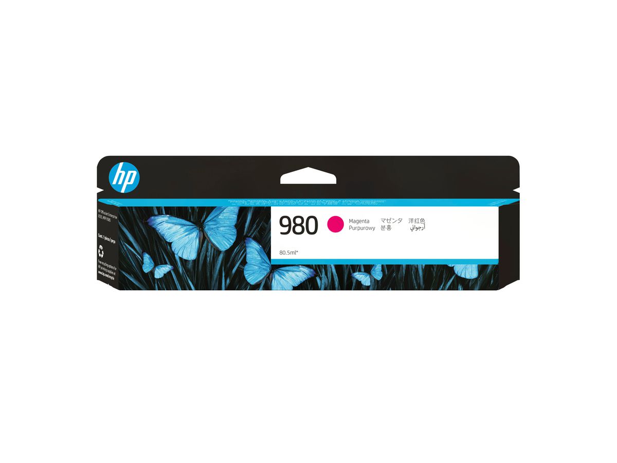 HP 980 Magenta Original Druckerpatrone