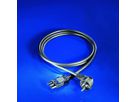 SCHROFF Netzanschlussltg,Schutzkontakt/UTE-Stecker-Wieland-Buchse