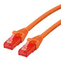 ROLINE Patchkabel Cat.6 UTP, Component Level, LSOH, orange, 0,3 m