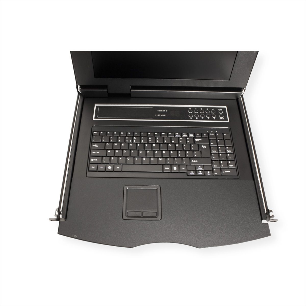 VALUE 19-Zoll-KVM-Switch, 8-Port, 43 cm (17") TFT (4:3), VGA, USB, UK-Layout