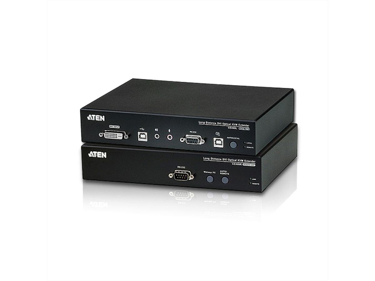 ATEN CE690 DVI Optical KVM Extender 20 Km