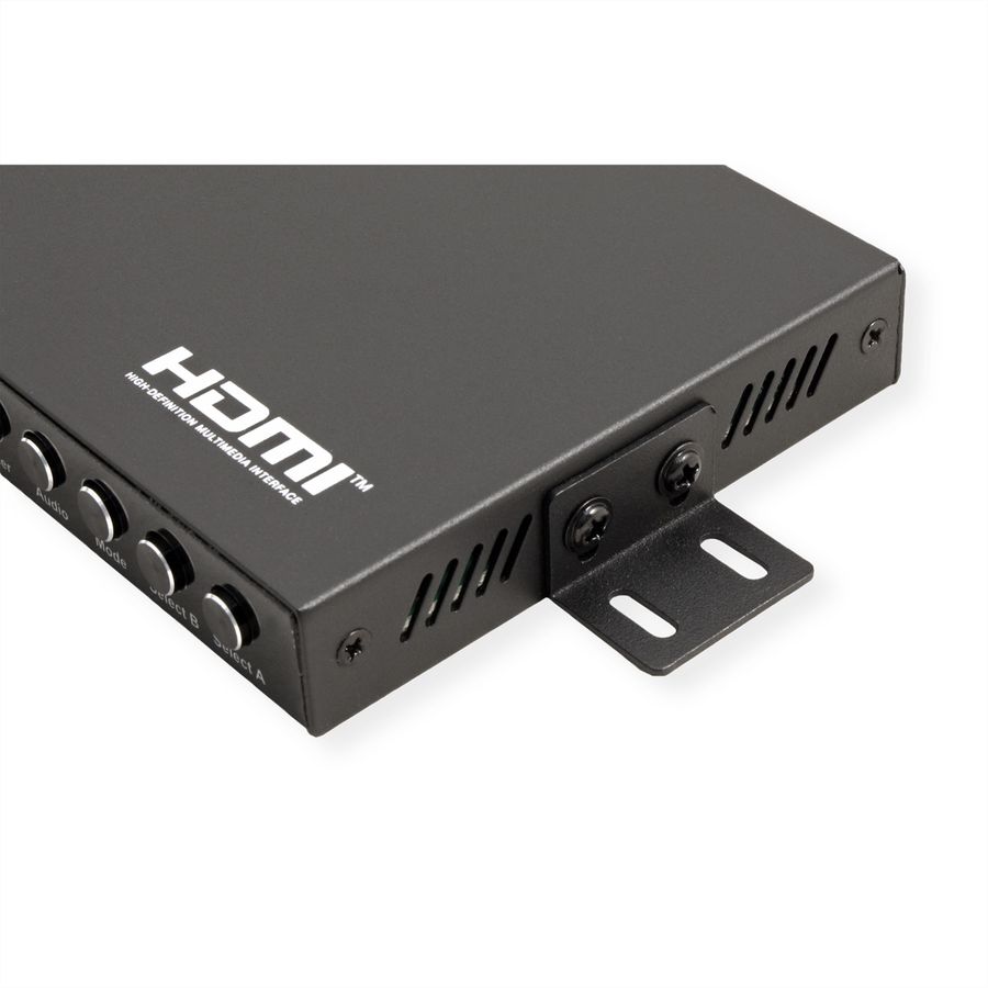 VALUE HDMI Matrix Switch, 4x2 QUAD Multi-Viewer, nahtlose Umschaltung