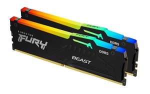 Kingston Technology FURY Beast 64GB 6400MT/s DDR5 CL32 DIMM (2er-Kit) RGB EXPO