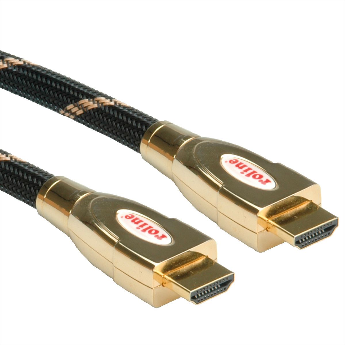 ROLINE GOLD HDMI Ultra HD Kabel mit Ethernet, ST/ST, 3 m