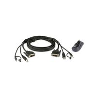 ATEN 2L-7D02UDX2 USB DVI-D Dual-Link Secure KVM Kabel Set