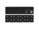 EXSYS EX-13078HM USB 2.0 zu 8 x Seriell RS-232 Ports Metallgehäuse FTDI Chip-Set