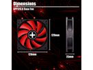 Xilence XPF120.R 120mm Performance Gehäuselüfter, 3PIN