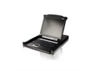 ATEN CL5716M 43cm-LCD KVM Switch, USB-PS/2,VGA , 16Ports, DE-Layout