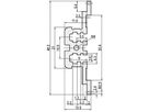 SCHROFF Modulschiene mitte, Typ MZ - MODULSCH. MITTE 28TE MZ