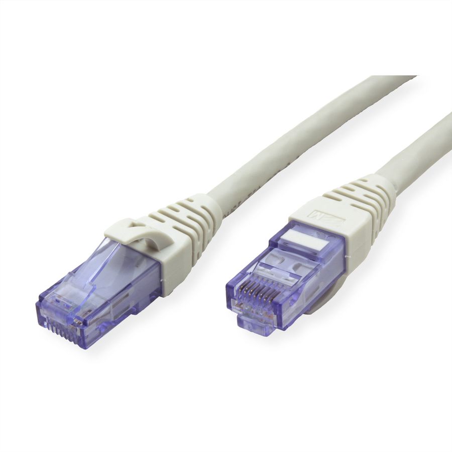 ROLINE Patchkabel Cat.6A UTP, Component Level, LSOH, grau, 0,3 m