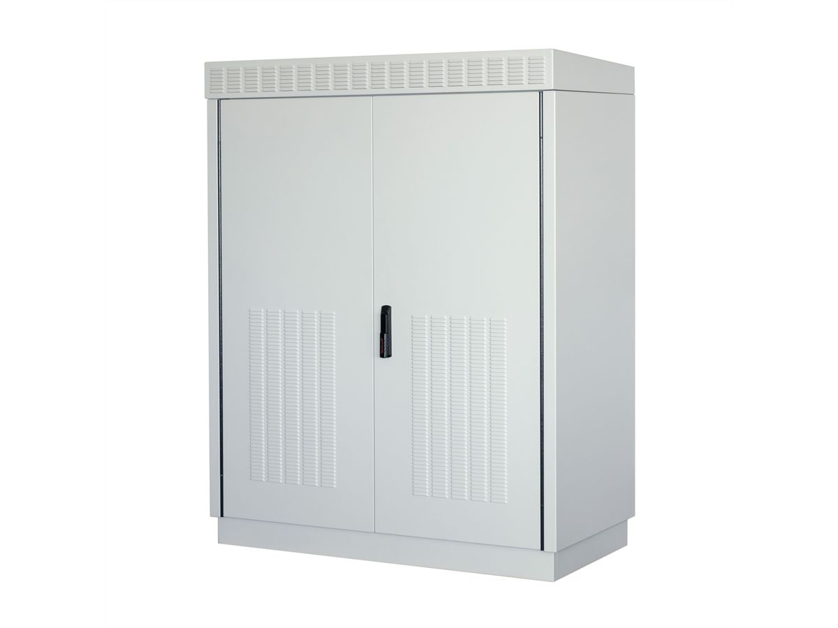 SCHROFF Mod. Outdoor-Schrank m. Doppeltür+Lüfter