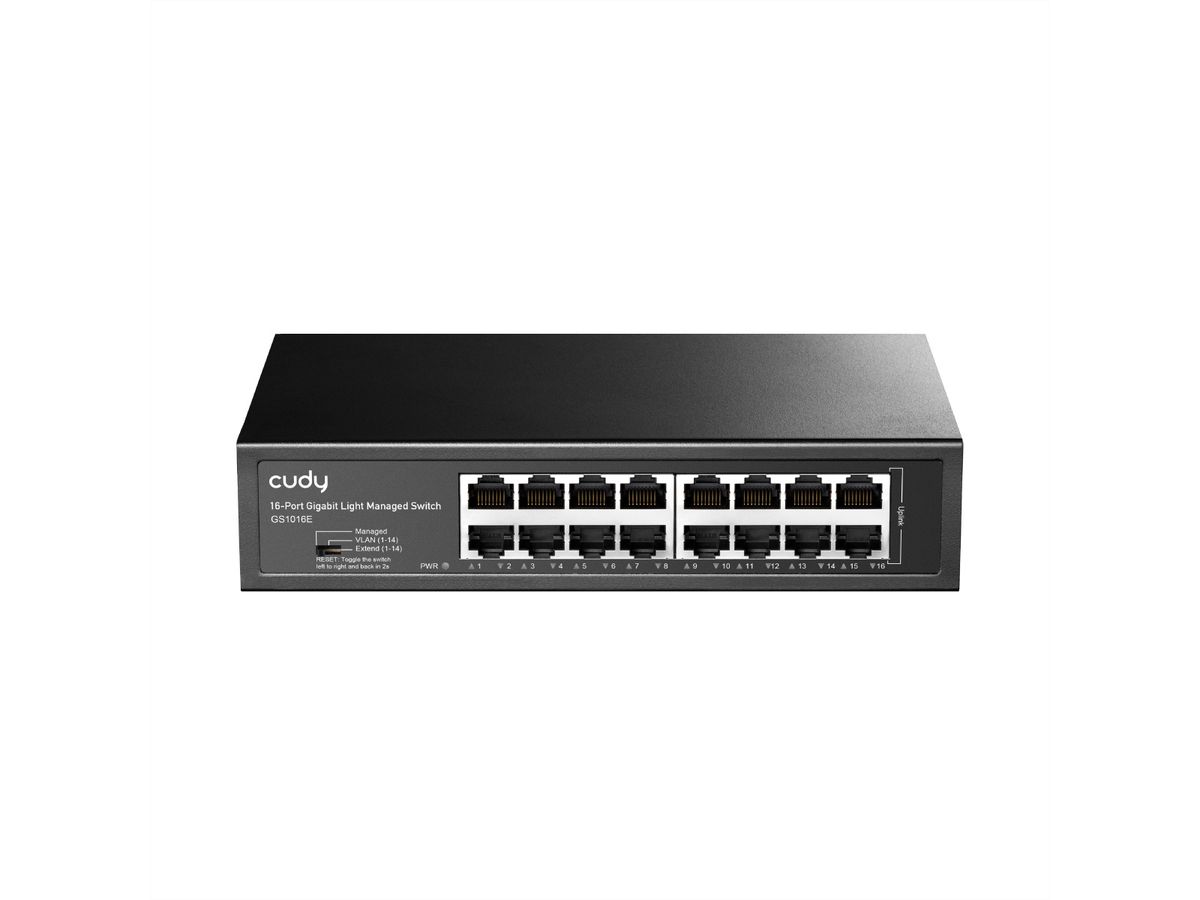 CUDY GS1016E 16-Port Gigabit Switch Light Managed