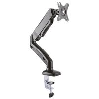 VALUE LCD-Arm, Tischmontage, Gasfeder, 5 Gelenke, 13-27 Zoll, bis 6,5 kg, schwarz