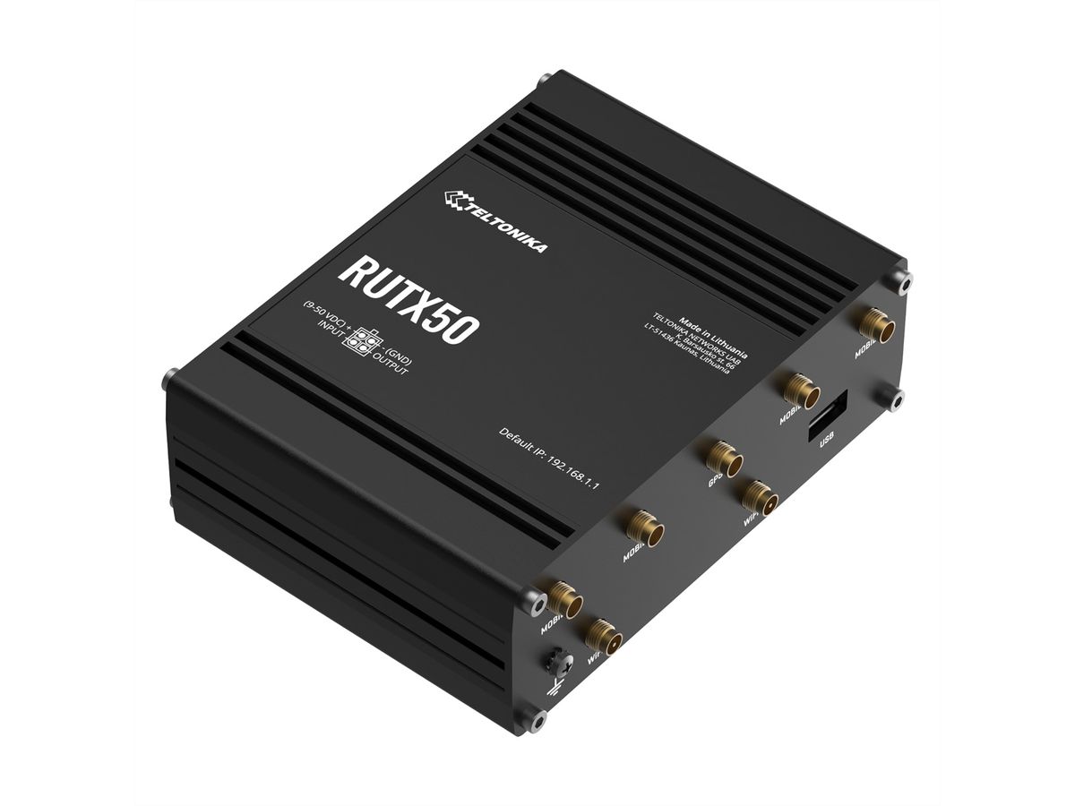TELTONIKA RUTX50 5G/4G/LTE Industrie Router