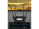 CUDY LT400 N300 Wi-Fi 4G LTE Router Cat4