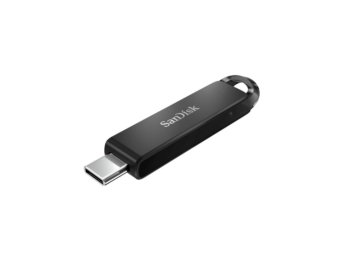 SanDisk Ultra USB-Stick 128 GB USB Typ-C 3.2 Gen 1 (3.1 Gen 1) Schwarz