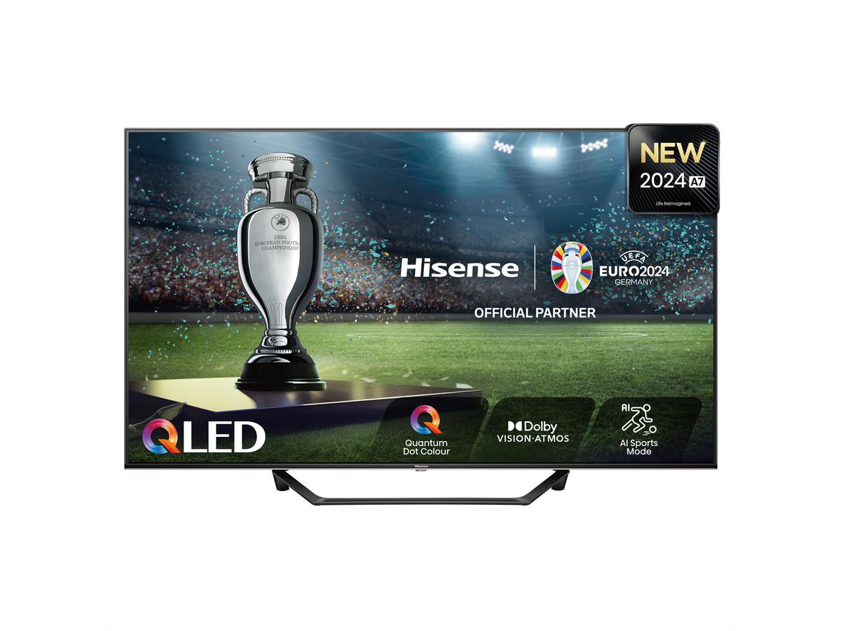 Hisense TV 50A7NQ, 50", 4K, QLED, 60Hz