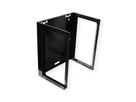 VALUE Wandgehäuse 12 HE (HxBxT) 634x570x450mm, Bausatz, schwarz