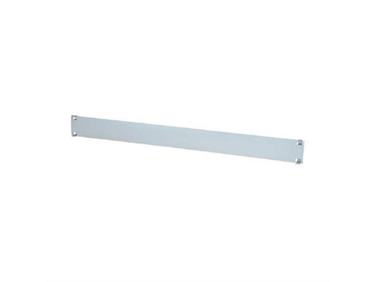 19"-Blindplatten zum Einklipsen, Kunststoff 1 HE, 10St., grau