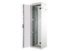 ROLINE 19-Zoll Netzwerkschrank Pro 47 HE, 600x600 BxT Glastür grau