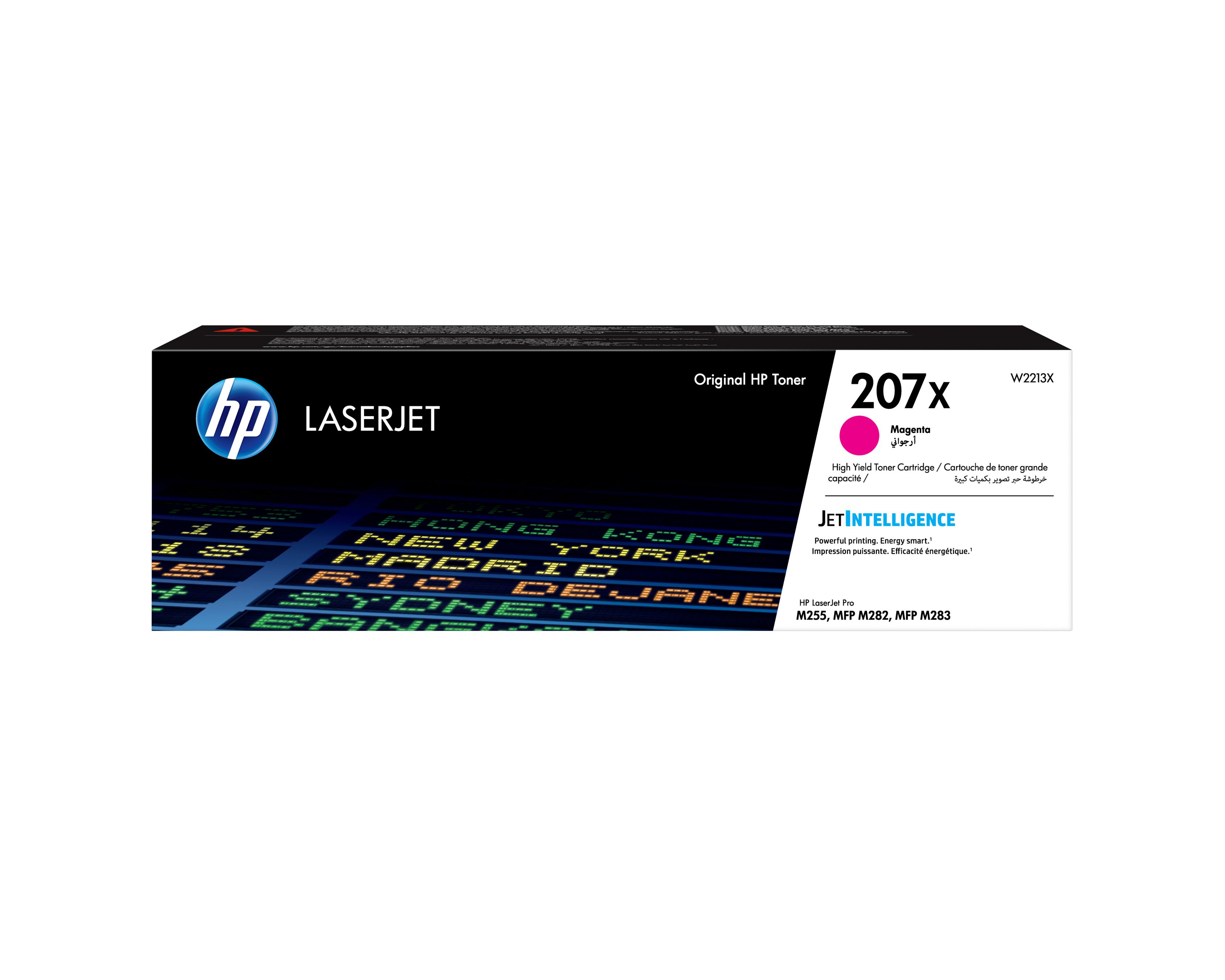 HP 207X Magenta Original LaserJet Tonerkartusche mit hoher Reichweite