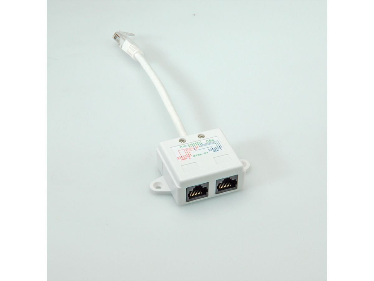 VALUE T-Adapter Kat.5e (Class D), UTP
