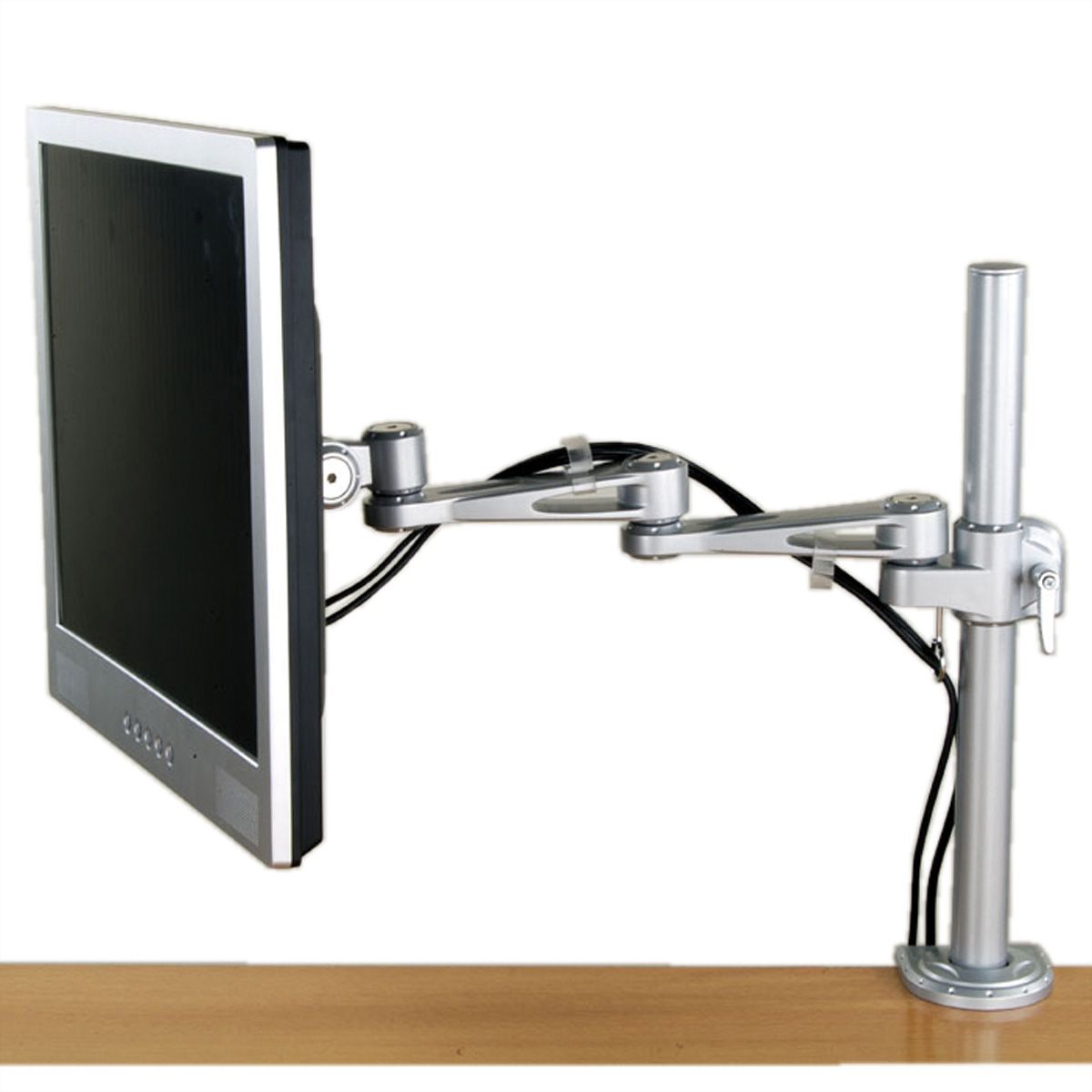 VALUE LCD-Arm Trägerstange, 4 Gelenke, Tischmontage, bis 10 kg