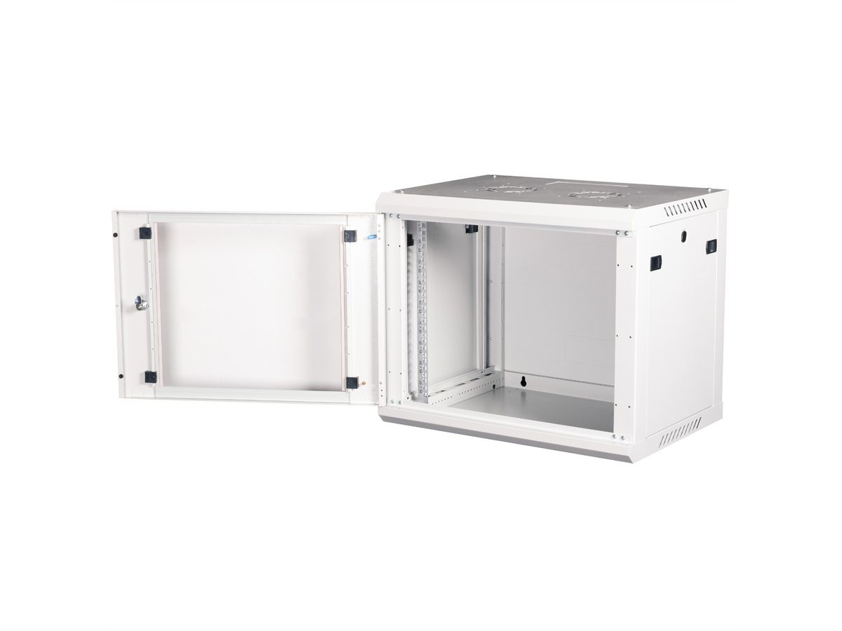 ROLINE 19-Zoll Wandgehäuse Basic Plus 9HE, 600x450 BxT grau