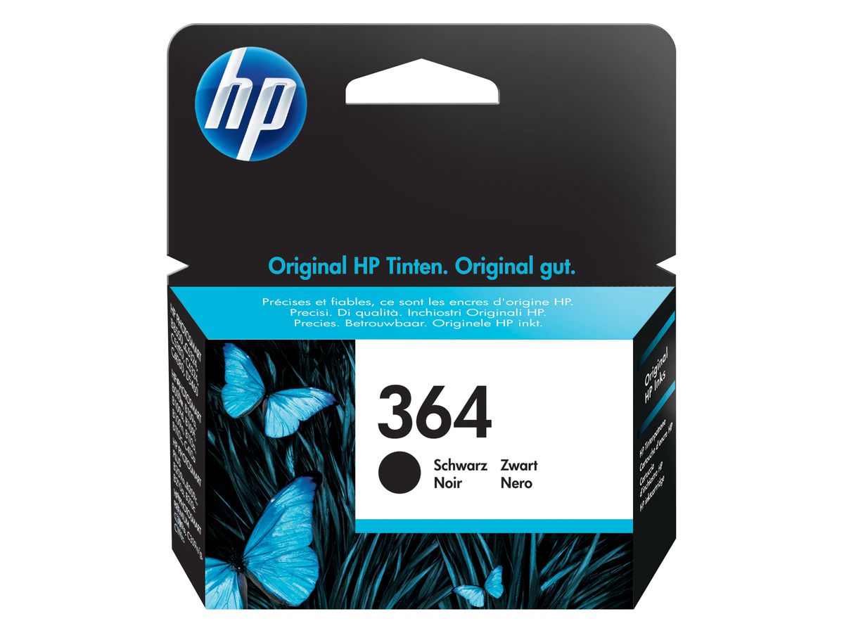 HP 364 Schwarz Original Druckerpatrone