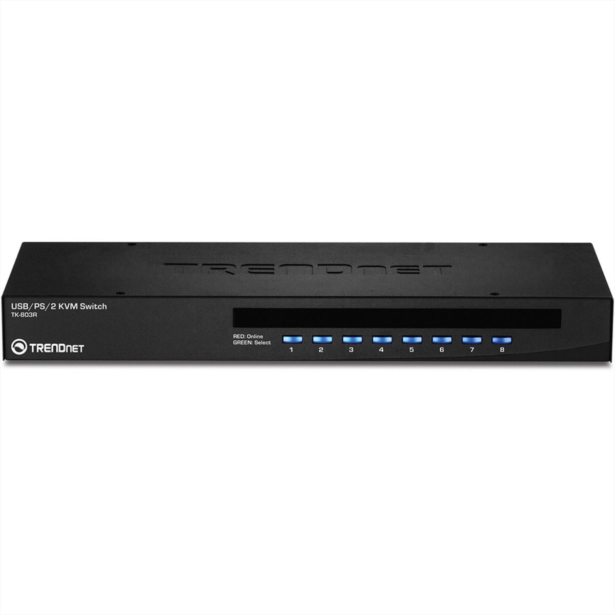 TRENDnet TK-803R KVM Switch 8-Port USB/PS/2 Rack Mount