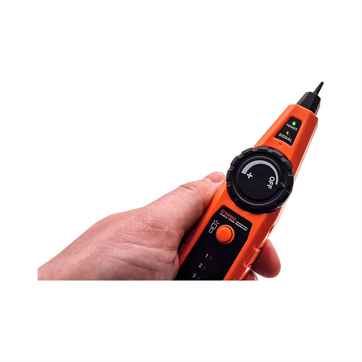 NetPeppers Cable Tone Receiver, Analoger Tonempfänger zur Kabelortung