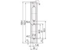 SCHROFF Frontplatten für D-Sub Steckverbinder - TEILFRPL.3HE 4TE 2X25POL.EMC