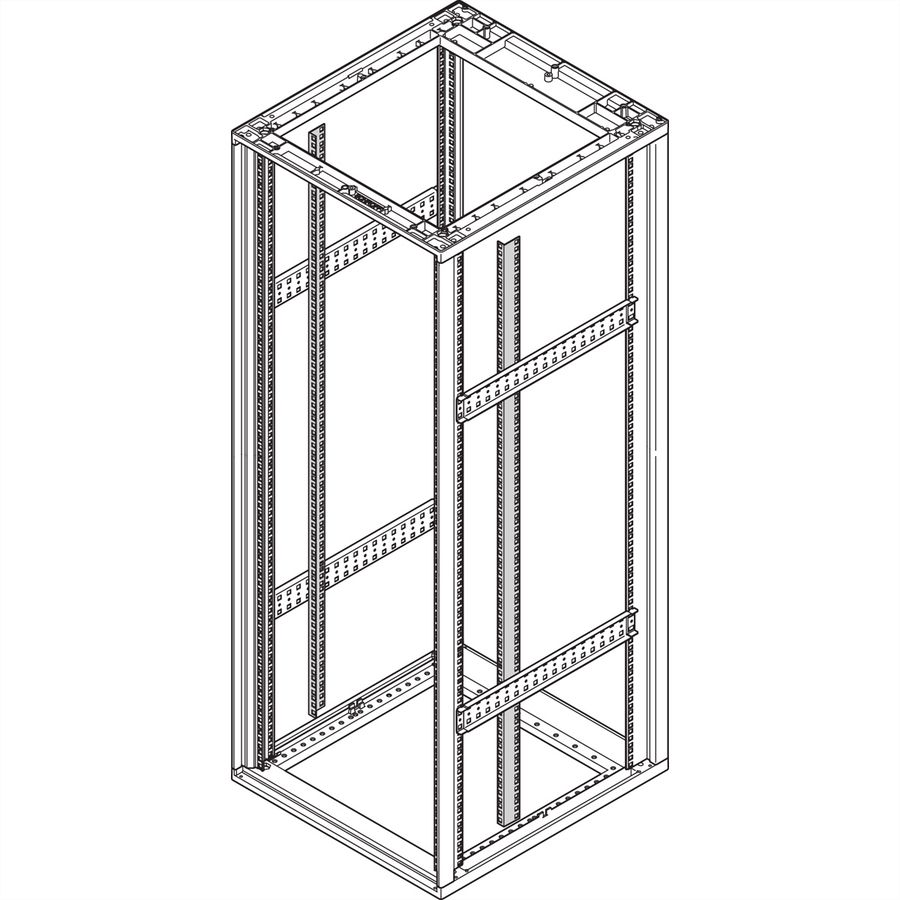 SCHROFF 19"RASTERPROFIL 25HE 7021 2X
