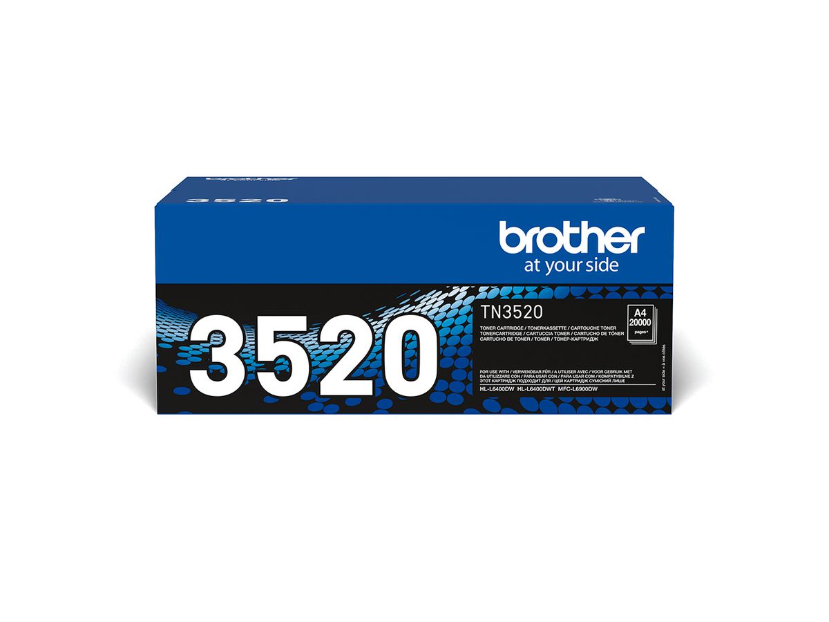 Brother TN-3520 Tonerkartusche 1 Stück(e) Original Schwarz