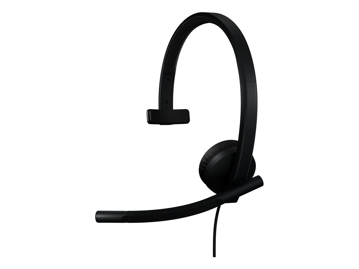 Logitech H570e Kopfhörer Kabelgebunden Kopfband Büro/Callcenter USB Typ-A Schwarz