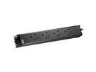 BACHMANN STEP BASE 4xUK 45° 3,15A GST18, schwarz