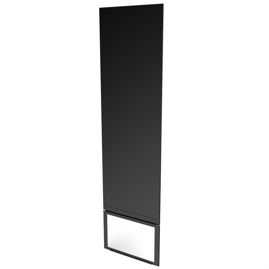 SCHROFF SH.RUECKW.1800H 600B EMC UNTEN RAL7021