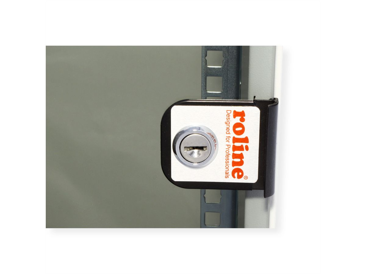 ROLINE 19-Zoll Wandgehäuse Basic 12 HE, 540x400 BxT Bausatz grau