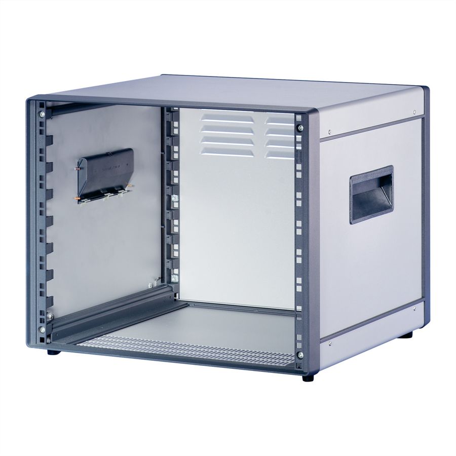 SCHROFF 19"-Gehäuse 9 HE, Aluminium - COMPTEC GEHAEUSE 9HE 400T