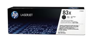 HP 83X Schwarz Original LaserJet Tonerkartusche mit hoher Reichweite